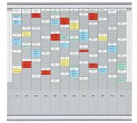 Franken PV-SET4-Peinture au bureau avec planning à fiches T Titres en allemand 81,9 78 x 12 cm - 2 "35 pièces