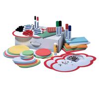 FRANKEN set d'animation/UMMSB, 51 x 10,5 x 32 cm, blanc, contenant 1665 pièces