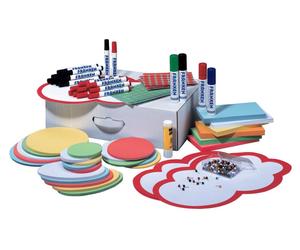FRANKEN set d'animation/UMMSB, 51 x 10,5 x 32 cm, blanc, contenant 1665 pièces