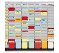 Franken T-Kartentafel 47.3x49cm OfficePlaner 7 Module 20 Schlitzen (PV1020)