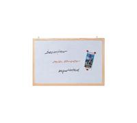 Franken Tableau mural blanc CC-MM60100 E cadre en bois 100 x 60 cm magnétique