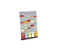 Tableau planning à fiches T, (L)1.008 x (H)1.008 mm