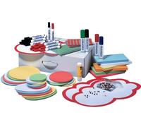 Franken UMMSB Moderation Set Carton (Accessoires Riches 54 x 34 x 12 cm) Blanc