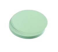 Franken UMZ 20 04 Carte de modération, cercle Grand, 195 mm, 500 Pièces, jaune 500 Stück vert clair