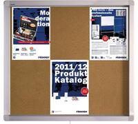 FRANKEN Vitrine d'affichage ECO argent 6x DIN A4