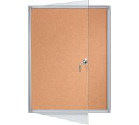 FRANKEN Vitrine d'affichage X tra!Line 9 x DIN A4 liège panneau arrière