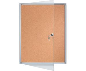 FRANKEN Vitrine d'affichage X tra!Line 9 x DIN A4 liège panneau arrière