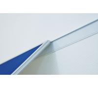 FRANKEN WS8200 Franken PRO Wandschienen-Set, 200 x 6 cm, silber
