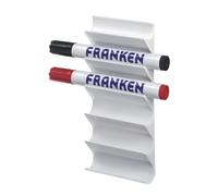 Franken Z1986 Holder for 6 Whiteboard Pens Empty White