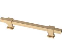Franklin Brass Adjusta-Pull™ Lot de 5 poignées d'armoire à barre carrée, bronze champagne, 35 mm/160 mm, P44368-CZ-B