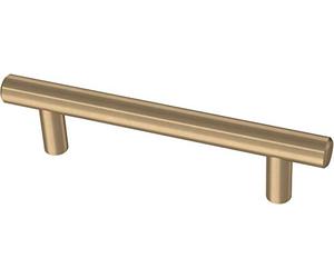 Franklin Brass BAR096Z-CZ-B Lot de 10 poignées d'armoire à barre, 96 mm, bronze champagne, 10 pièces