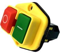 Fransande-Commutateur à Bouton Poussoir 1pc KJD17b Interrupteur de Bouton 22 0V-240V 16A 5 -Immateur d'outils d'alimentation de pin, Onecolor