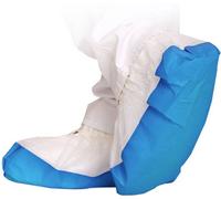 Franz Mensch FM1048 Surchaussures anti-glisse blanc-bleu, 50 blanc, bleu