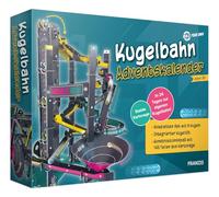 FRANZIS Calendrier de l'Avent bricolage 67300 – 24 jours – kit carton, 9 boules – dès 8 ans