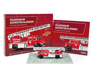 FRANZIS Calendrier de l'Avent avec kit de construction pompiers pour enfants à partir de 14 ans