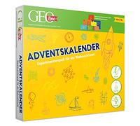 FRANZIS Geolino 40131 Calendrier de l'Avent Sciences naturelles (physique, chimie et biologie), amusant pour la période de Noël, pour les enfants à partir de 8 ans