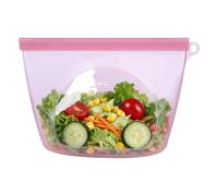 Fravsiu Sacs À Zip En Silicone Pochette Allant Au Four De 1 L Avec Zone