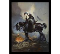 Frazetta (Death Dealer) Impression collector encadrée 30 x 40 cm