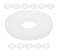 FRCOLOR 12 Pièces Coussinet Parfumé Aromatique Rond Blanc en Plastique pour Diffuseur de Parfum Maison, Portable et Multifonctionnel, pour Aromathérapie à Domicile