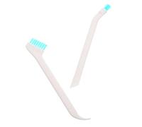 FRCOLOR 2 Pièces Brosse De Nettoyage De Bouteille Pinceau De Détail Brosse Nettoyante Pour Bouteille D'eau Brosse à Récurer Pour Biberons Brosse De Nettoyage De Ventilation Nylon Blanche