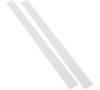 FRCOLOR 2 Pièces Guides De Rouleau À Pâtisserie En Acrylique Règle De Cuisson Antiadhésive 4Mm Pour Nouilles Biscuits Cuisson Maison