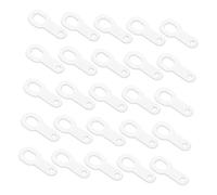 FRCOLOR 25 Pièces Accessoire Décoration Gobelet Clip Porte-paille, Décoration Paille 8mm, Pp, pour Bouteille D’eau et Tumbler, DIY en Déplacement
