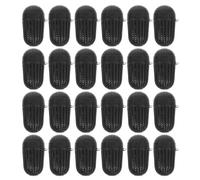 FRCOLOR 40 Pièces Piège à Appâts pour Pêcheurs Cage à Appâts pour Piège à Carpes Mini Plastique Noir Léger pour Petits Poissons Pêche en Rivière Pêcheurs Experts et Amateurs