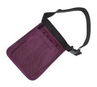 FRCOLOR Banane d'Infirmière Multifonction en Nylon Violet Organisateur Léger et Portable pour Outils et Fournitures de Travail Paquet Banane Compact pour Femmes Adapté aux Soins
