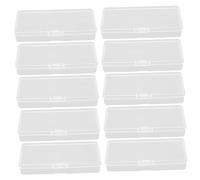 FRCOLOR Boîte à Lames Porte-Lames 10 Pièces Plastique Solide Petite Taille pour Élimination Sécurisée Usage Quotidien Bureau