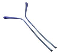 FRCOLOR Branches de Remplacement en Métal Bleu Accessoires de Réparation Réduisant le Contact et Frottement sur Visage pour Lunettes et Lunettes de Soleil