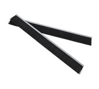 FRCOLOR Brosse D'étanchéité en Nylon Noir pour Boîtes aux Lettres, 2 Pièces de 30cm, Protection les Courants D'air et Étanchéité pour Porte de Boîte aux Lettres
