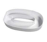 FRCOLOR Cadre Facile à Utiliser Réutilisable en Ps Blanc et Numéro 0 de Ballon pour ou Anniversaire Décoration Garçon et Filles Fille Fête D'anniversaire