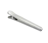 FRCOLOR Clip de Fermeture Pince Pratique Argenté Alimentaire en Acier Inoxydable Effet D'étanchéité Cuisine et Maison pour Paquet de Chips et Sel