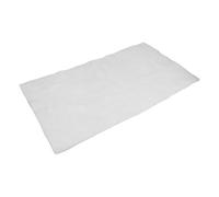 FRCOLOR Couverture de Neige de Noël en Polyester, Blanche, 118x32 Pouces | Fausse Neige Souple et Réaliste, Flexible, Découpable et Réutilisable, Décor Festif pour Fond Photo