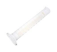 FRCOLOR Cylindre Gradué et Facile à Nettoyer pour Laboratoire en Verre Épais de 500 Ml Tube Droit Étroit, Réutilisable pour Mesures Précises