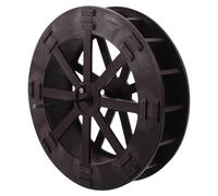 FRCOLOR Fontaine à Roue à Eau, Petite Roue à Eau de Simulation, Plastique et Acier Inoxydable, Accessoire Rotatif pour Aquarium et décor intérieur