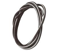 FRCOLOR Joint D’étanchéité de Porte, Profil Inférieur Flexible pour | Caoutchouc, Écume et Pvc, Couleur Café, Résiste aux Ouvertures Répétées, Usage Commercial