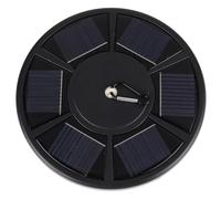 FRCOLOR Lampe Solaire de Mât de Drapeau 42 LED, ABS Blanche 6v 300ma | Éclairage Nocturne pour Jardin, Installation Rapide, Usage Portable, Compatible Mâts de Drapeau et Camping