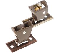 FRCOLOR Lève-Stores en Bambou et métal, poulie pour Stores, Accessoires | Rouleau de levage pour stores en fer, petite roue à corde, accessoires pour stores romains, pièces de rechange pour rideaux