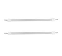 FRCOLOR Lot de 2 Tubes Chauffants en Quartz 23 CM Éléments de Remplacement pour Chauffage Électrique Ampoules de Rechange Halogènes pour Réchauffeur de Terrasse Chauffage Rapide et