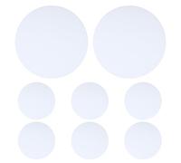 FRCOLOR Lot de 8 diffuseurs encastrés pour plafonnier LED