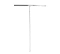 FRCOLOR Outil à Crêpes Surface Polie Lisse Léger en Acier Inoxydable Répartiteur de Pâte T Cuisine et Boulangerie, pour Crêpes et Omelettes