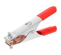 FRCOLOR Pince de Mise la Terre pour Soudage, Pince de Terre Robuste en Fer et Cuivre, Ouverture Max 4,2cm, pour Machine à Souder, Usage en Chantier et Divers Travaux de Soudage
