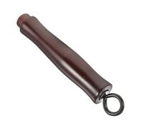 FRCOLOR Poignée de Casserole Détachable en Bois Ergonomique Marron pour Ustensiles Cuisine, Protection Contre la Chaleur, Trou de Fixation 10mm, Remplacement Pratique Couleur Aléatoire