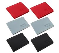 FRCOLOR Porte-Documents D’Assurance Auto 6 Pièces en Cuir PU, Étui