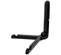 FRCOLOR Présentoir Pliable en Plastique Noir Support de Rangement Pratique Design Moderne pour Disques Vinyles et CD pour Usage Quotidien à Domicile