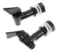 FRCOLOR Robinets de Remplacement pour Usage Domestique et Bouteilles de Vin en Verre et Sécurité Renforcée en Plastique Pp Lot de 2 Design Réutilisable pour Refroidisseur D'eau