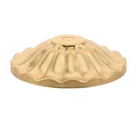 FRCOLOR Rosace pour suspension, cache-plaque de plafond en cuivre pour | Rosace de plafonnier de 9,9 cm (3,9 po), trou de 1 cm (0,4 po) pour la fixation d'une suspension, installation facile