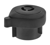 FRCOLOR Soupape de Vapeur pour Autocuiseur Électrique Noire en Pp et Silicone, Facile à Installer Performance Fiable, Remplacement pour Ustensiles Cuisine