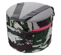 FRCOLOR Tabouret Portable pour Travaux Extérieurs 18 CM en Mousse Poche Camouflage, Siège Léger pour Jardinage et Cueillette de Plantes Couleur Aléatoire